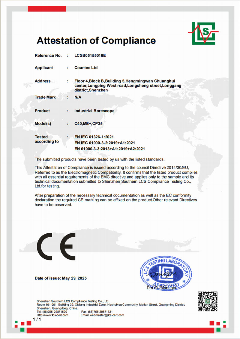 C40 ME+ CP35 CE-report