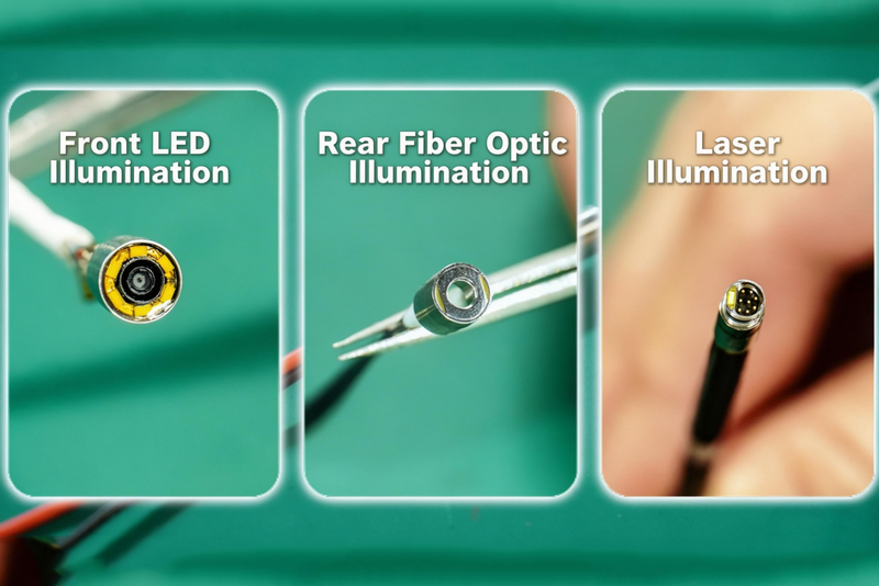 LED, Fiber-Optic and Laser Compared
