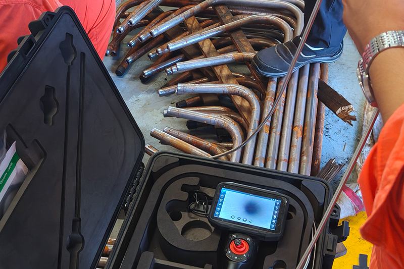 Non-destructive testing of welds