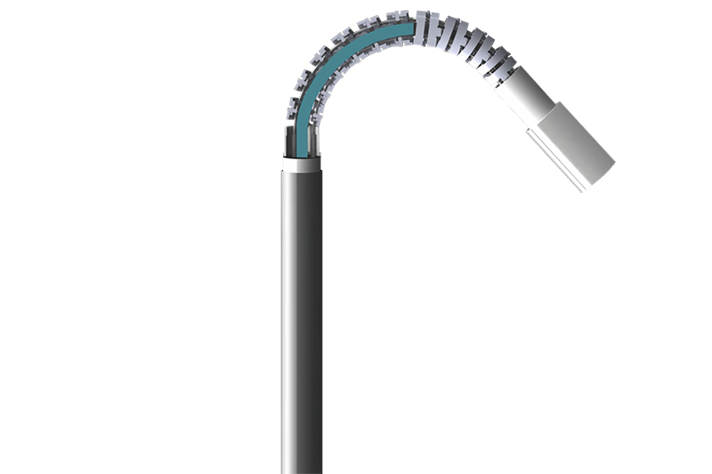 borescope articulating head