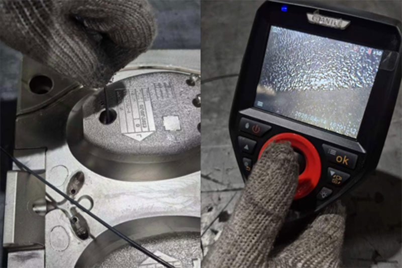  Industrial Borescope  Inspection  Shoe Molds